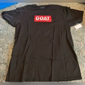 Red & Black Goat Popular Poison Mens Adult Large T-Shirt NWT